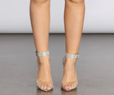 Werk It Peep Toe Stiletto Heels Sai Feel